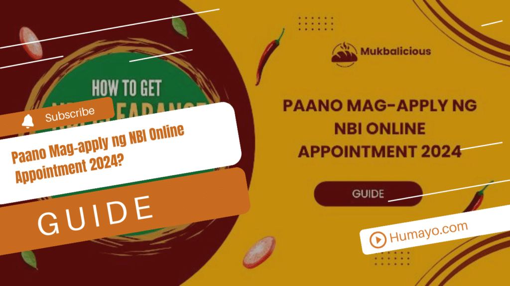 Paano Mag-apply ng NBI Online Appointment 2024?