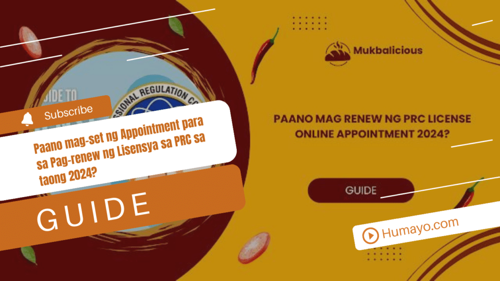 Paano mag-set ng Appointment para sa Pag-renew ng Lisensya sa PRC sa taong 2024?