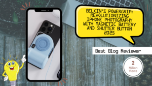 Belkins PowerGrip Revolutionizing iPhone Photography with Magnetic Battery and Shutter Button 2025